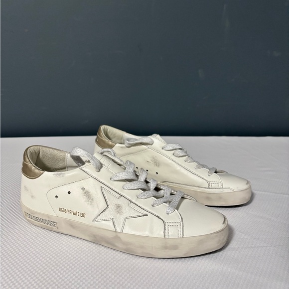 New Golden Goose Super Star Classic White/Platinum Women’s Size: 39 (9) - Picture 3 of 16